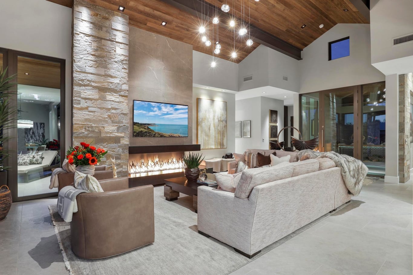 Home Interior that shows premium features and finishes